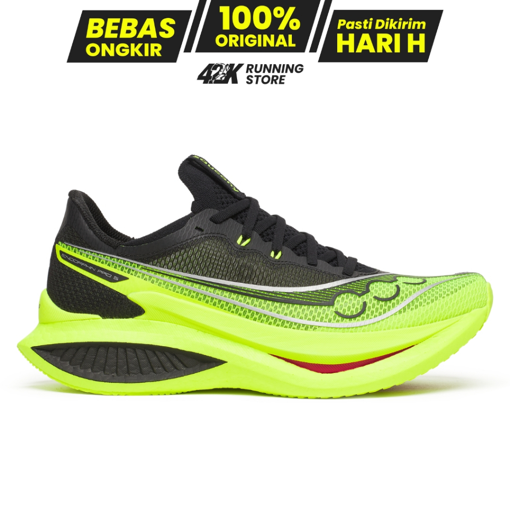 SAUCONY ENDORPHIN PRO 5 MEN ORIGINAL SEPATAU LARI RACE DAY CARBON PLATE