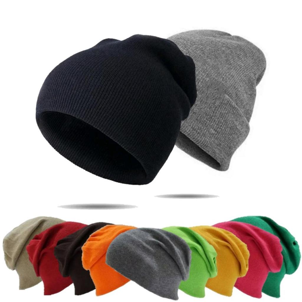 Topi Beanie STREET Kupluk Rajut Hat Cap Distro POLOS custom indonesia pria wanita unisex keren kata 