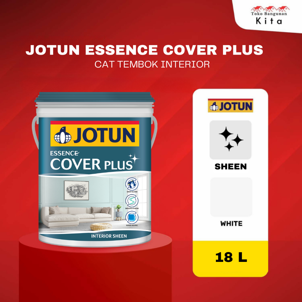 Jotun Cover Plus Cat Tembok Interior 18 Liter