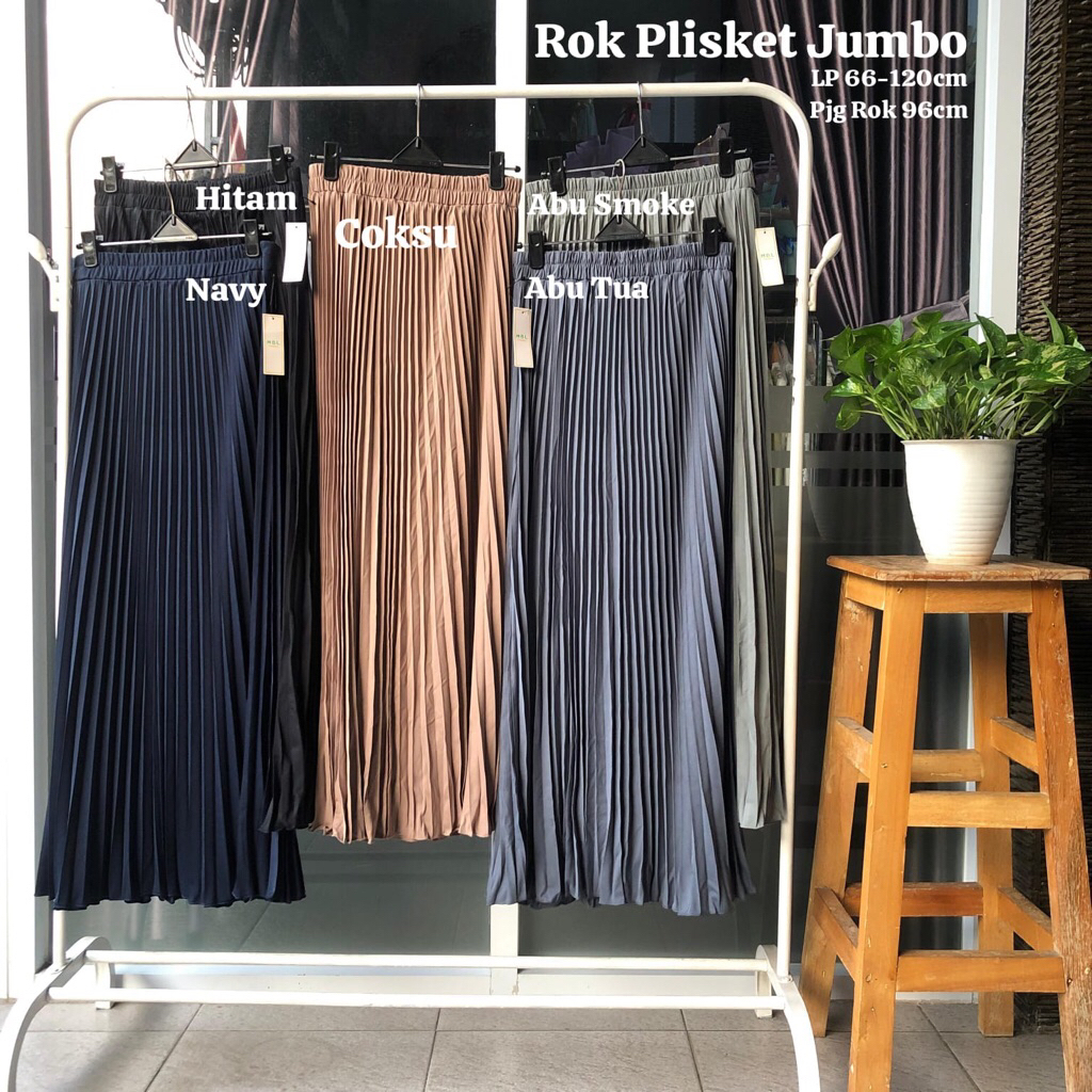 RAINI - Rok Plisket Jumbo by MBL