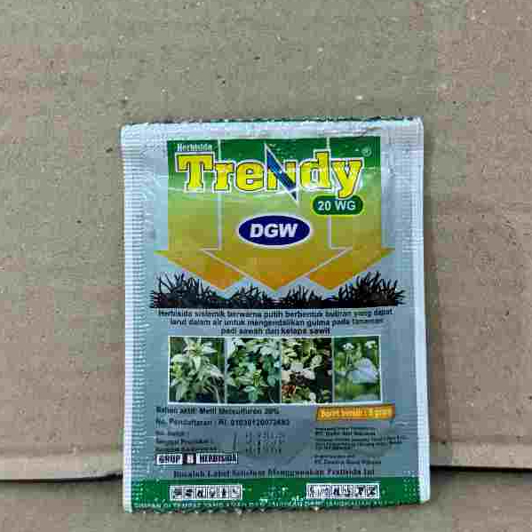 Trendy 20 WG 5 gram Herbisida Racun Rumput