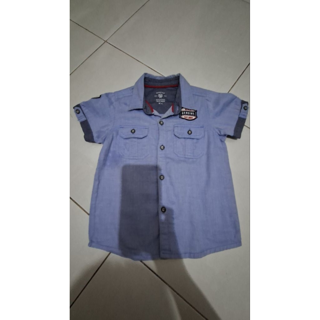 Preloved Kemeja QNA Anak Laki laki Size 4