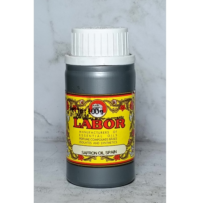( 100GRAM SEGEL ) SAFRON OIL SPAIN ~ Zafaron Putih ~ BY LABOR KEMASAN SEGEL PABRIK 100 GRAM PG (ORIG
