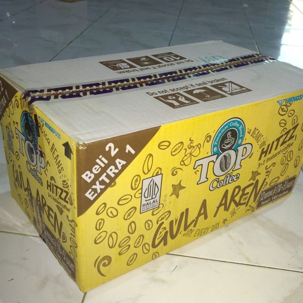 1 Karton Kopi Gula Aren Top Coffee