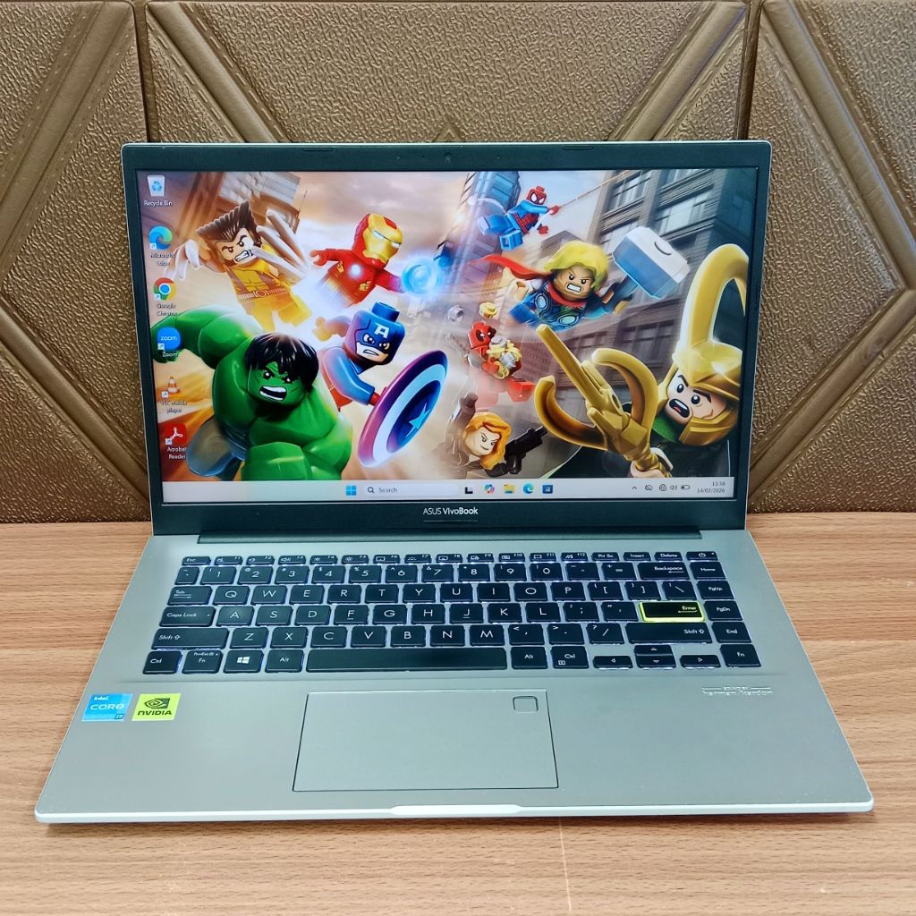 LAPTOP SECOND JAMINAN GARANSI TOKO ASUS A413EP INTEL CORE I7 - 1165G7 INTEL IRIS XE GRAPHICS+NVIDIA 