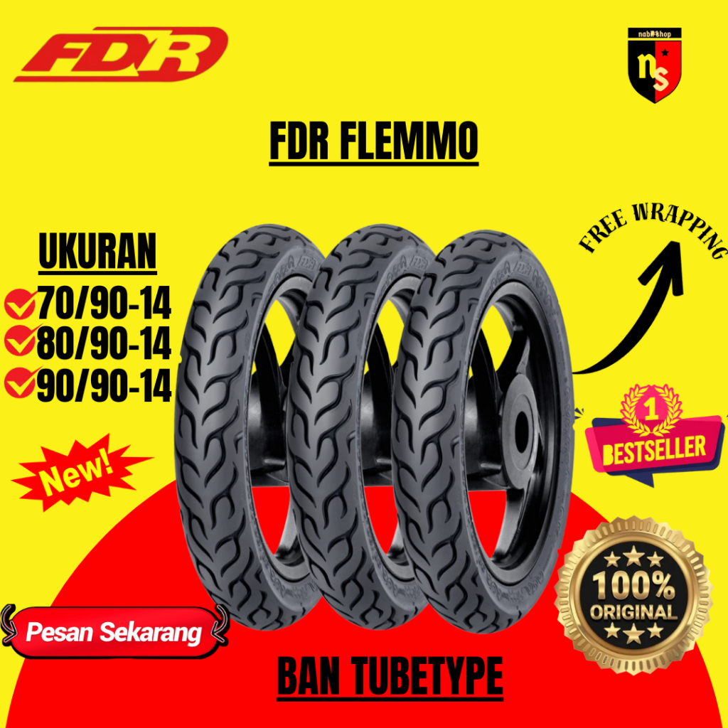 FDR FLemmo Ring 14 Ban Motor TubeType (TT)