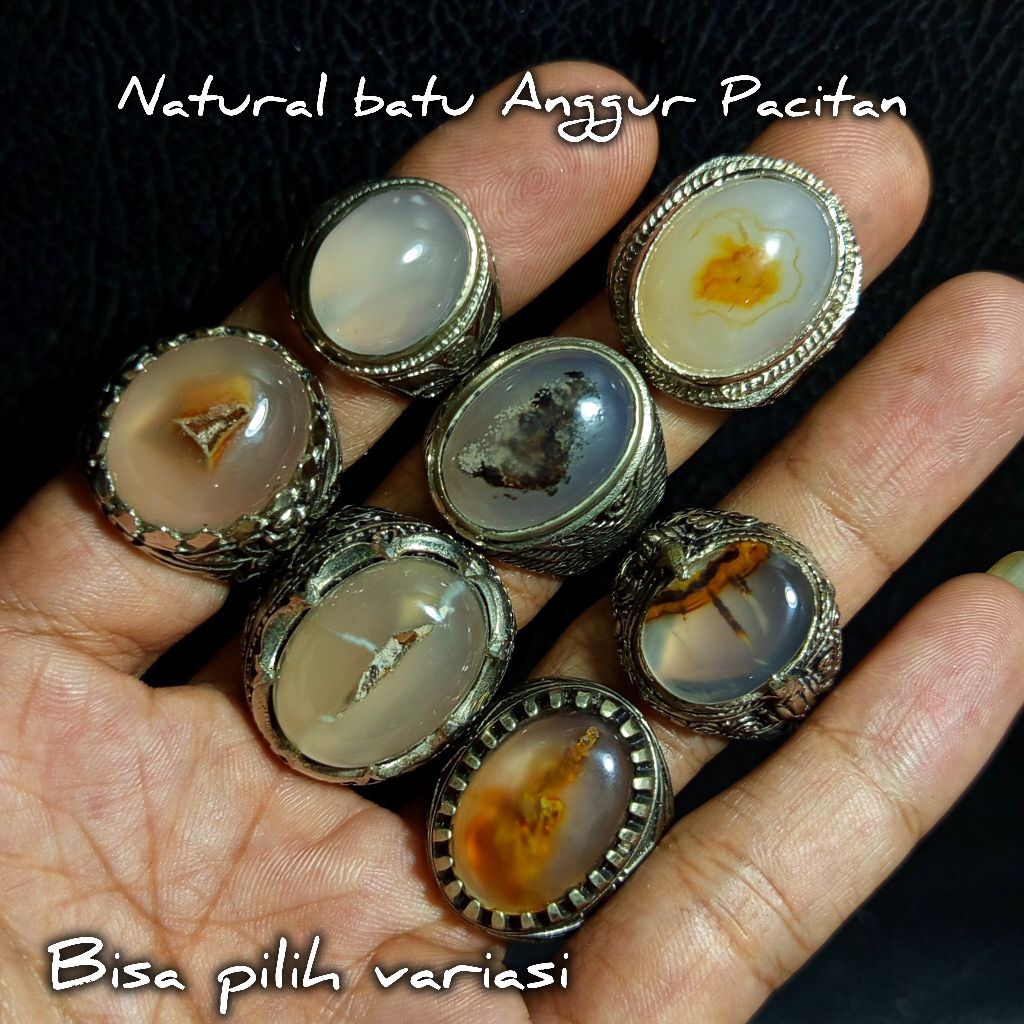 batu cincin anggur pacitan asli/batu anggur pacitan super/batu cincin anggur pacitan natural/batu ak