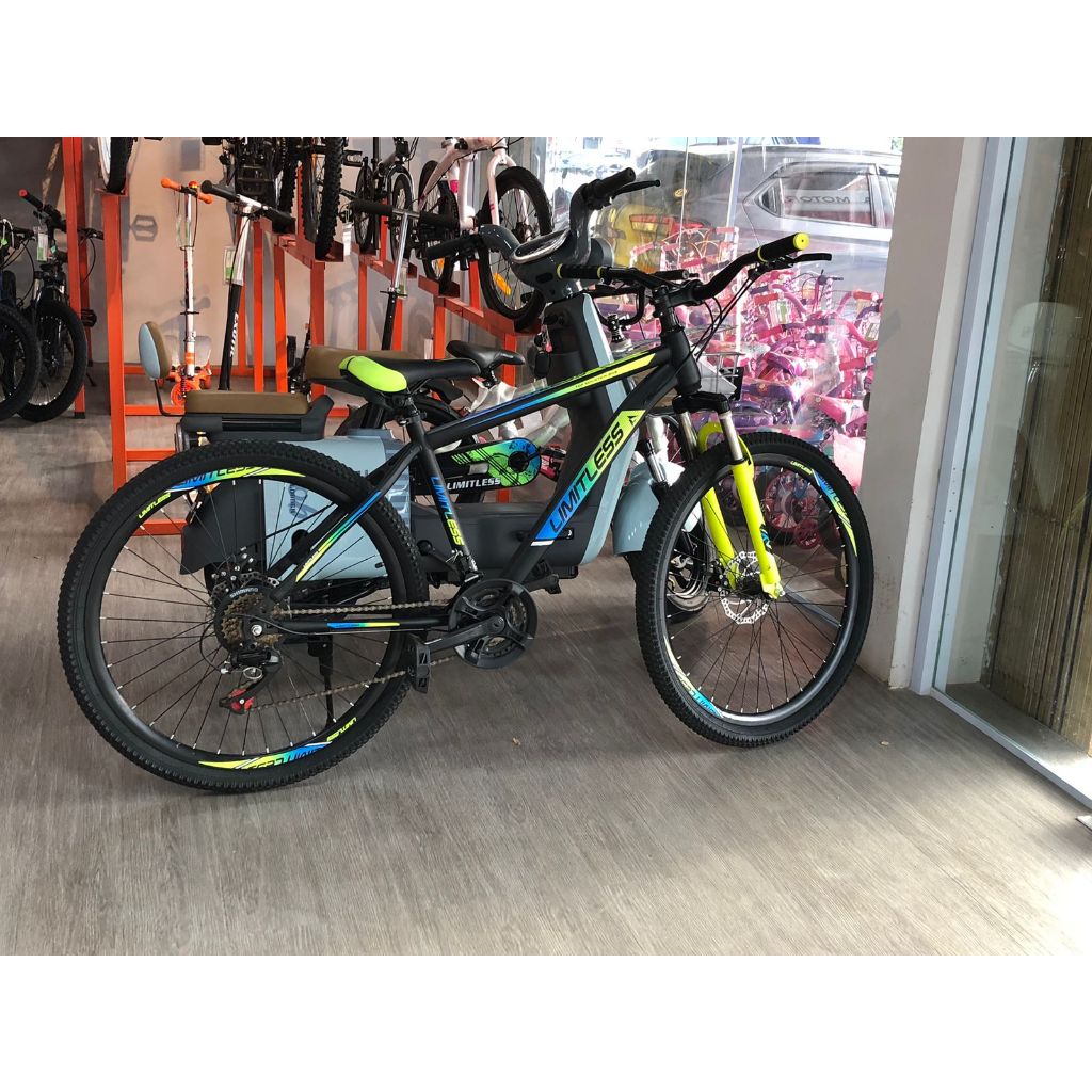 (KHUSUS KOTA BATAM) SEPEDA 26 MTB LIMITLESS TB-500 DISC