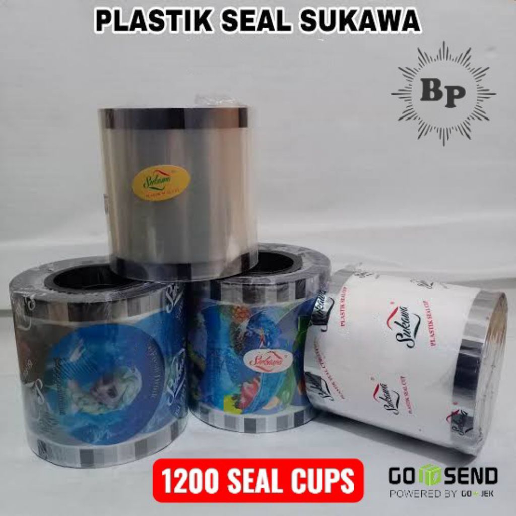 1200 Plastik Seal Cup Gelas Pop Ice