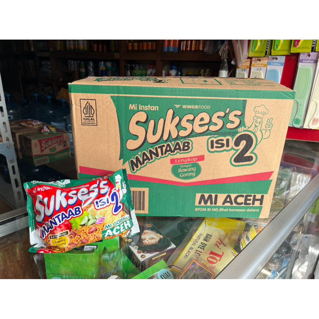 Mie Sukses Mi Goreng Aceh Isi 2 140 Gram Bag 24x140 gram 1 Dus