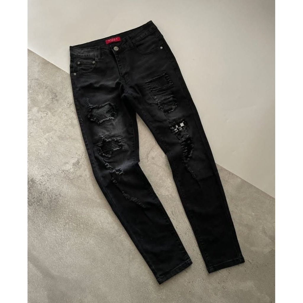 rucas season 9 grand combination python leather jeans