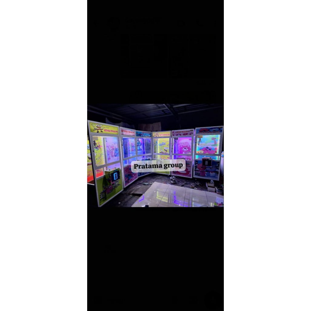 mesin capit boneka second