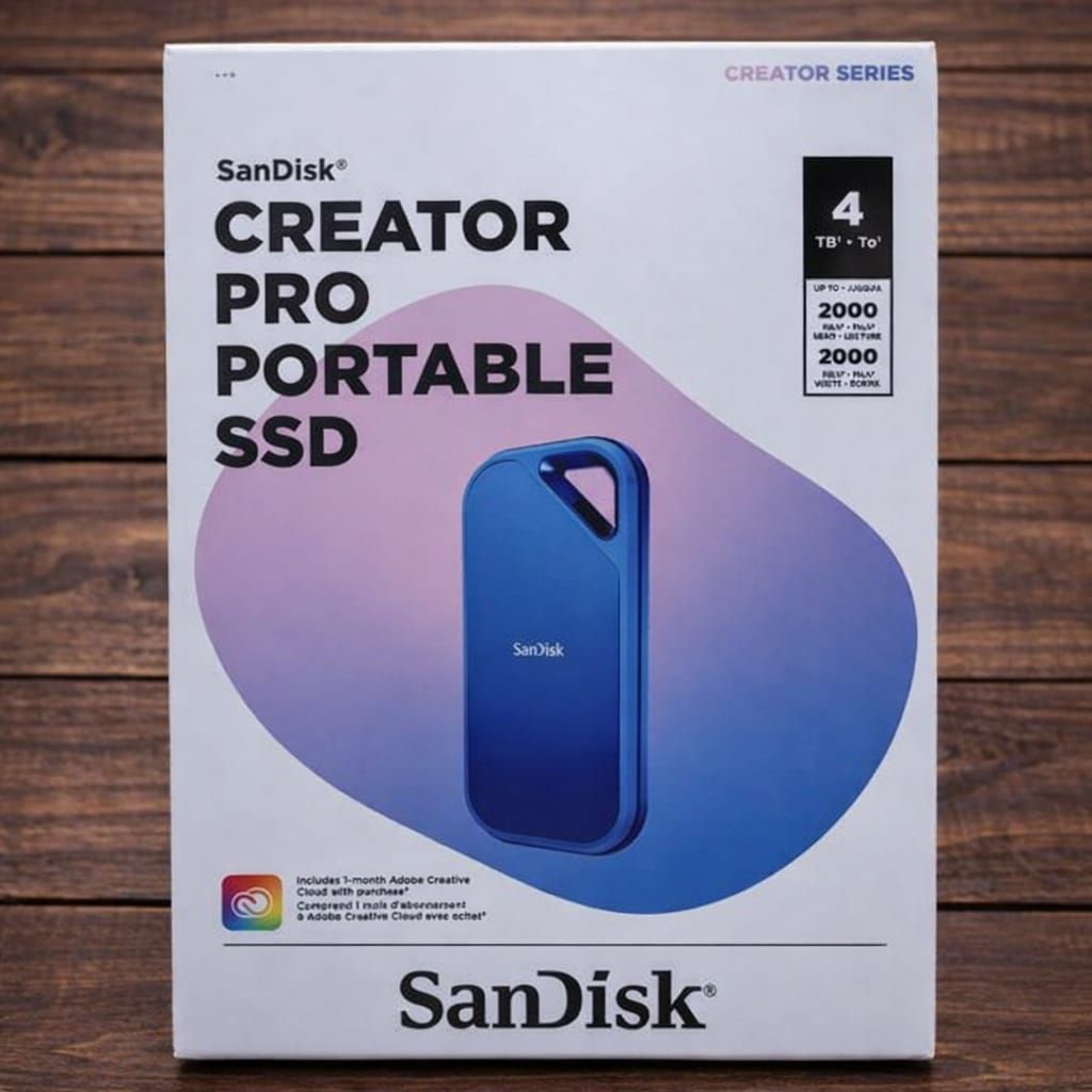 SANDISK Creator Phone SSD 1TB / 2TB / 4TB With Magsafe