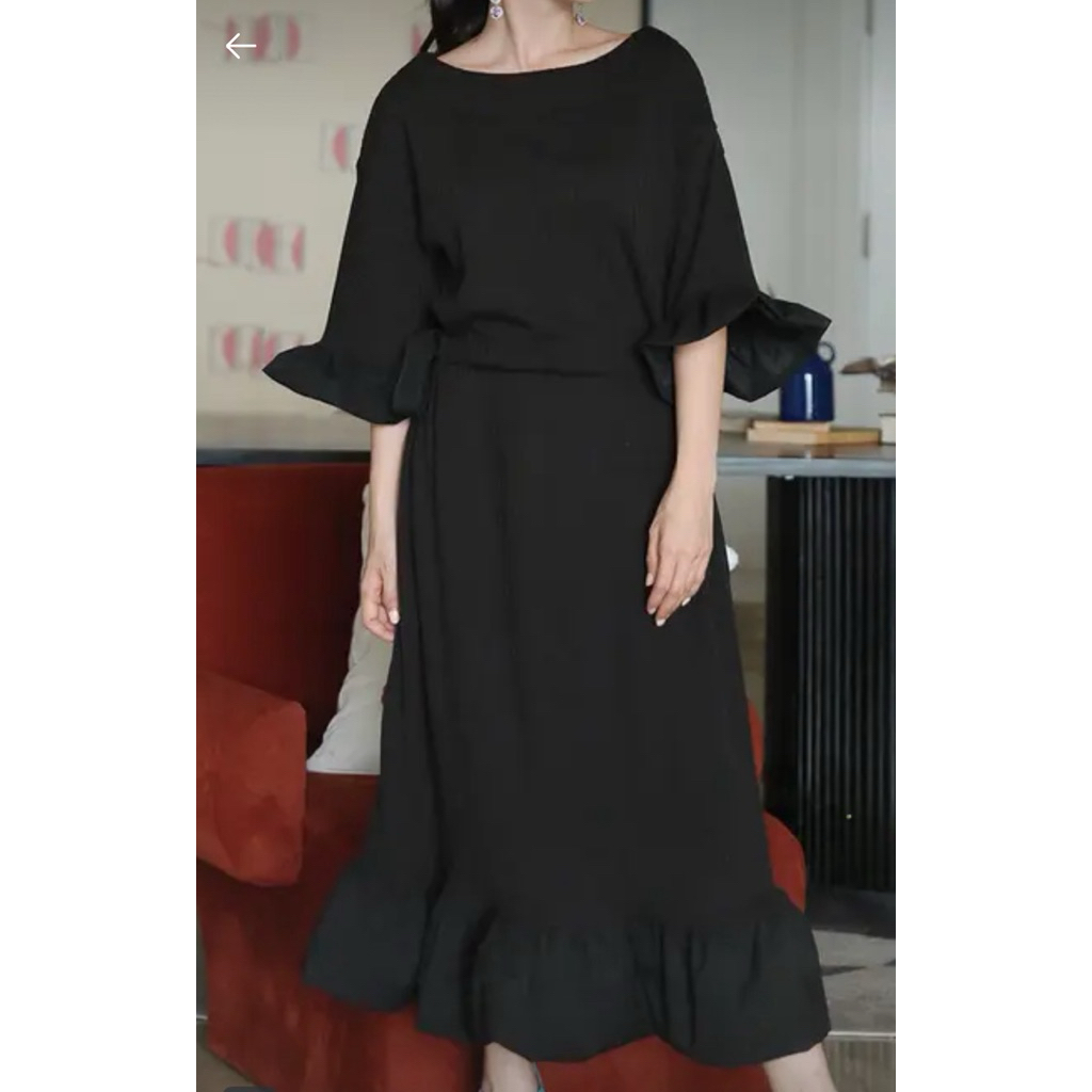 Preloved Dress Array Black