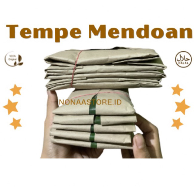 TEMPE MENDOAN MENTAH TANPA PENGAWET (kirim luar Bandung)