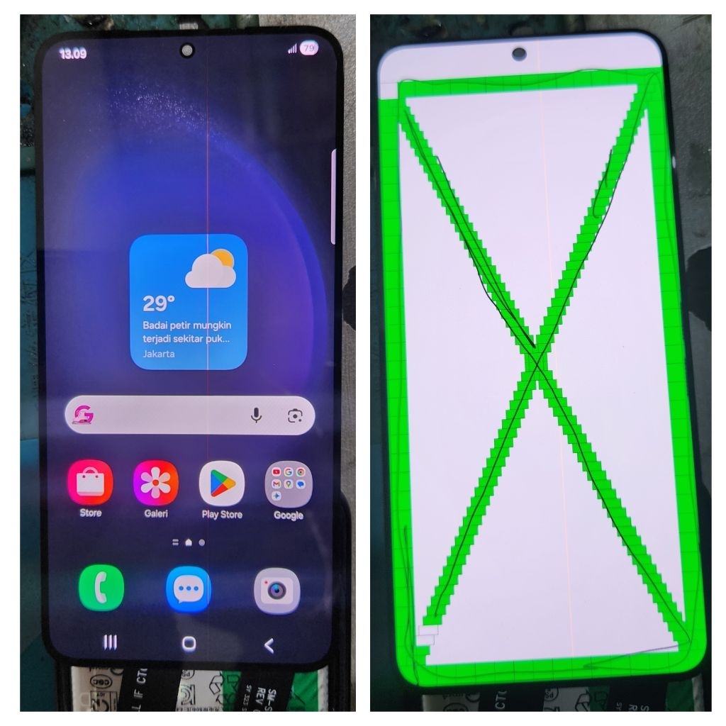 Lcd samsung S23 ori copotan