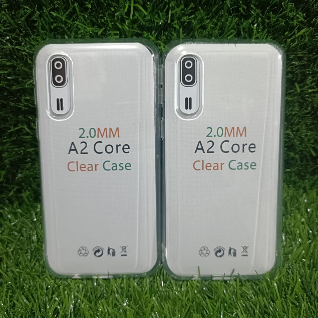 Softcase casing clear SAMSUNG A2 CORE silikon cese bening transparan spce