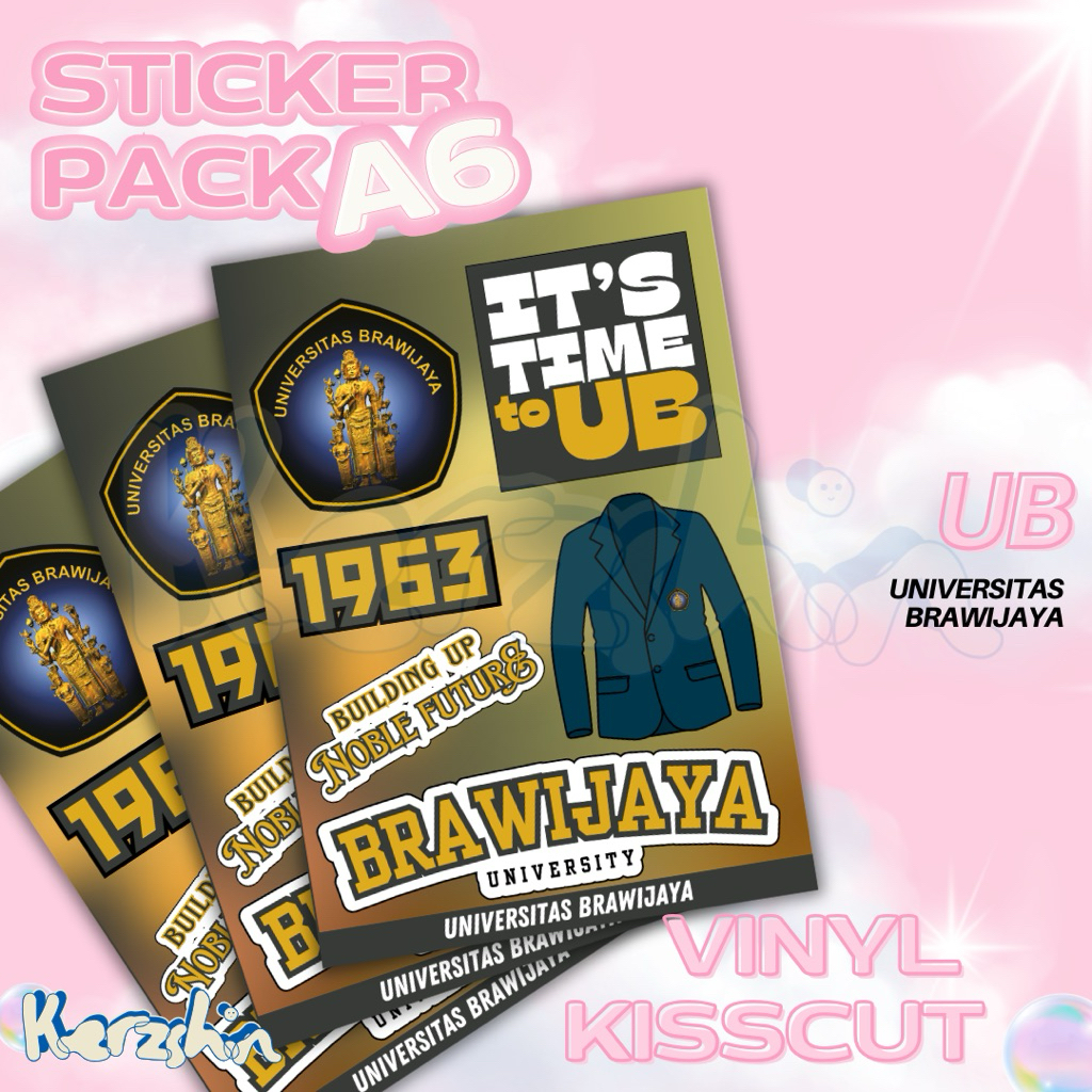 Stiker Universitas Brawijaya - UB