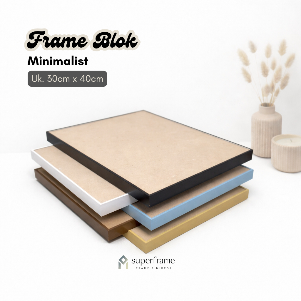 superframe - Frame Blok Minimalist  Aesthetic | Frame Poster Aesthetic | Frame Blok / Frame Poster B