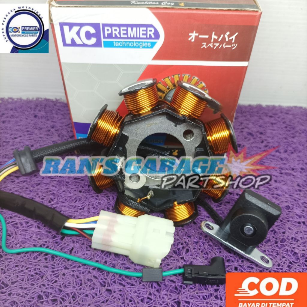 KC SPULL SPUL ASSY KAWASAKI KLX 150 S L BF DT D TRACKER 150CC STATOR COMP MOTOR MAGNET SEPUL SPOOL S