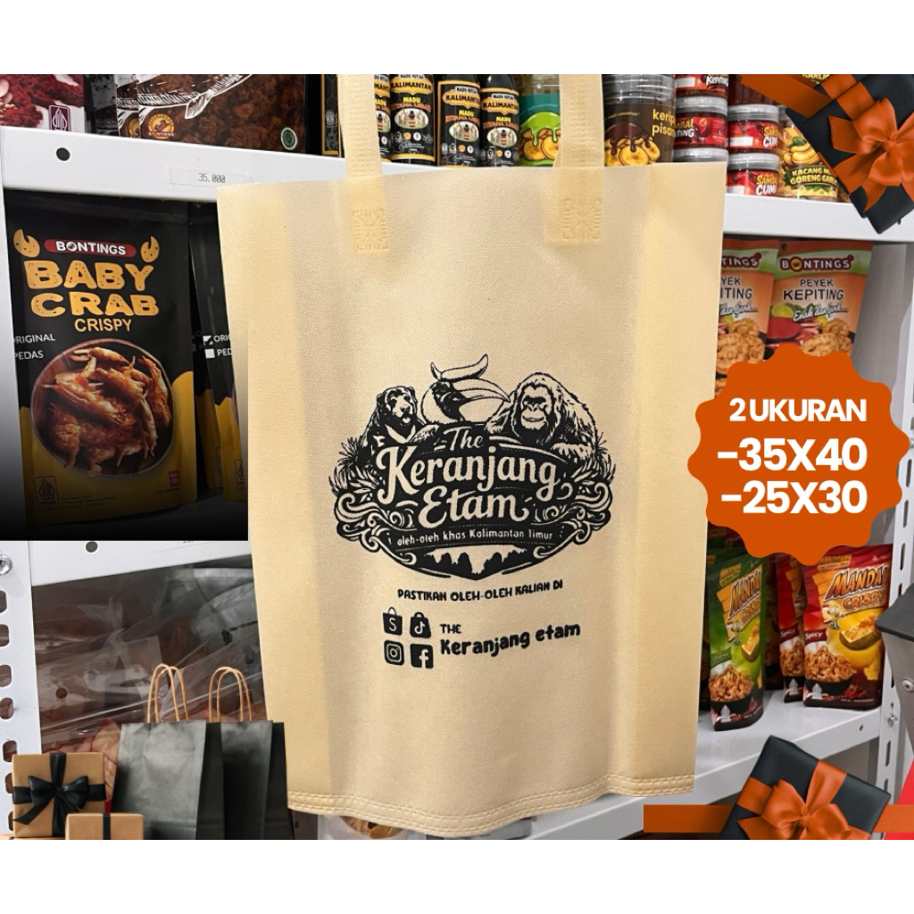 Tas Kain Oleh-Oleh Kalimantan the keranjang etam