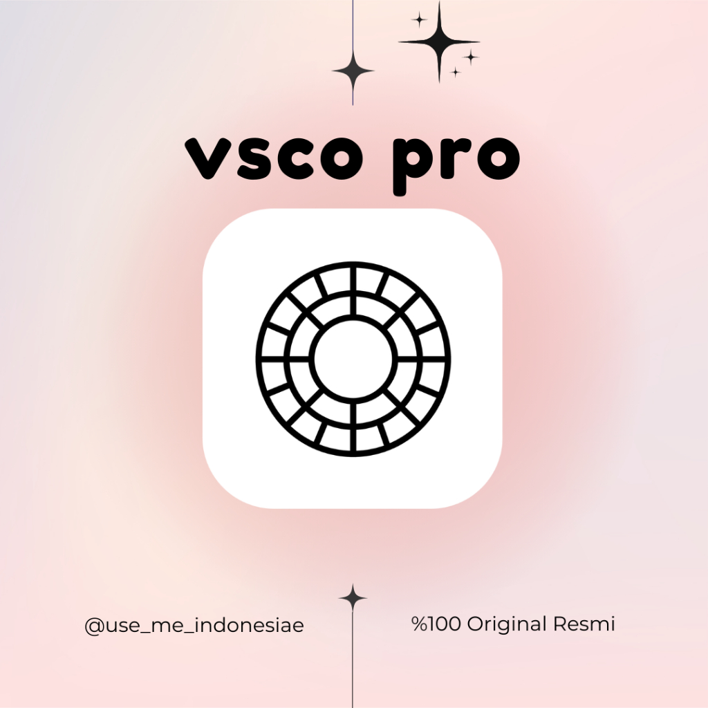 VSCO PRO Fullpack iOS Android Original Resmi Lifetime - Selamanya