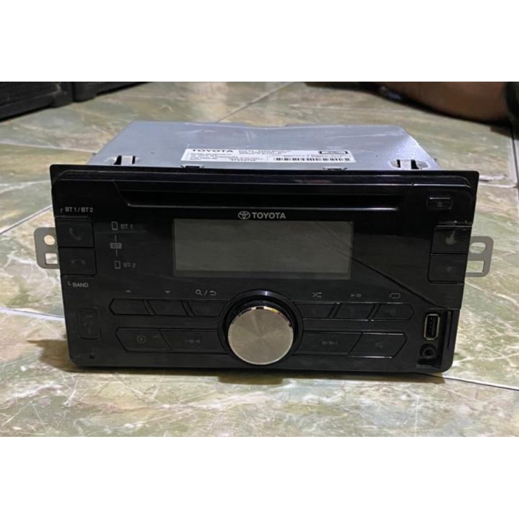head unit dabeldin standar mobil TOYOTA calya DPX5000BTIT