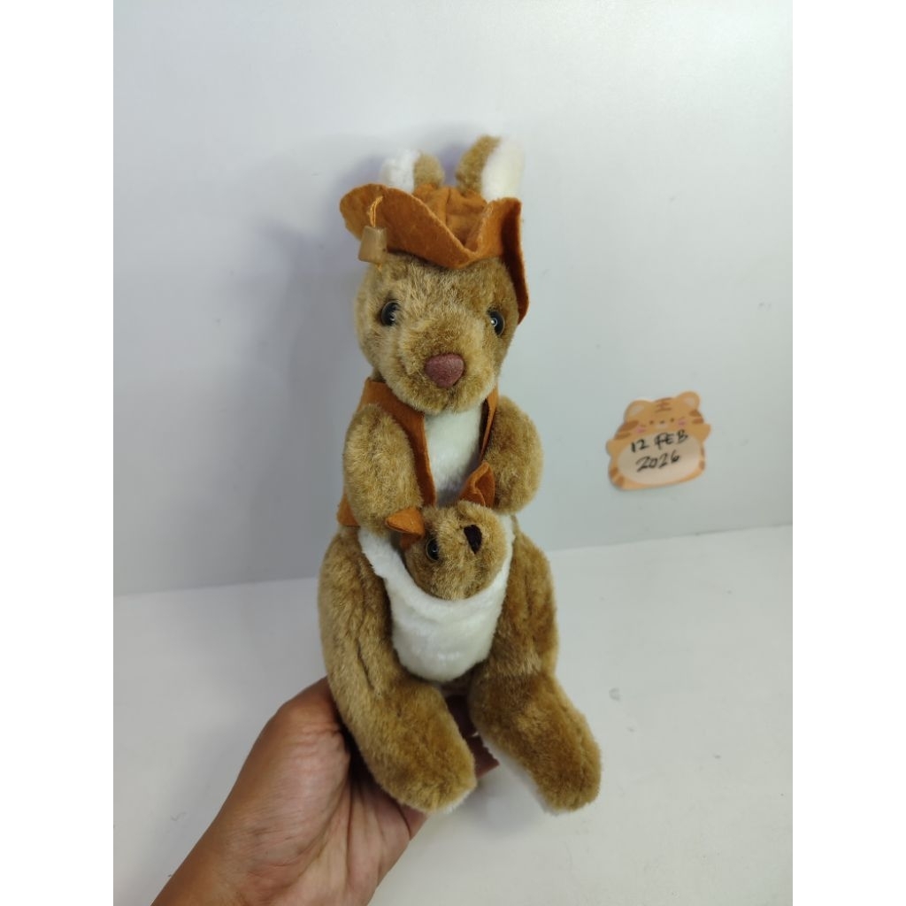 boneka kangguru Australia vintage original