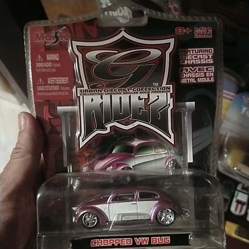 Hotwheels Maisto Vw Beetle Pink