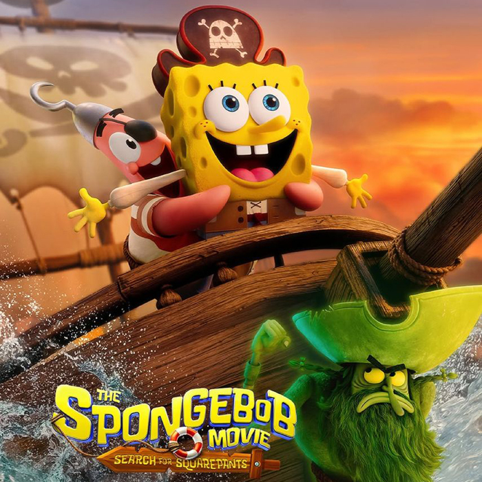 kaset DVD film anak animasi barat The SpongeBob Movie: Search For SquarePants (2025)