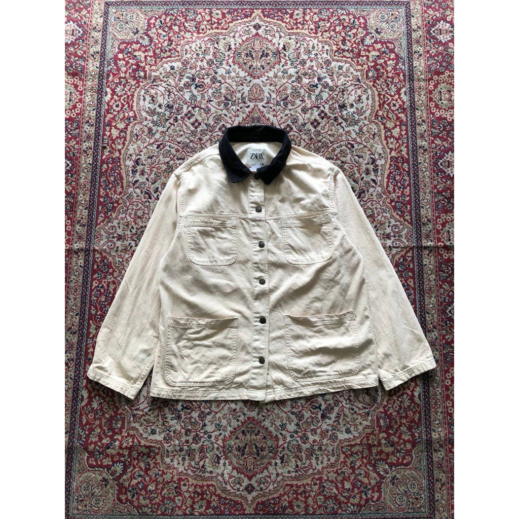 Zara Man chore jacket Vintage Chore jacket Casual zara manH983
