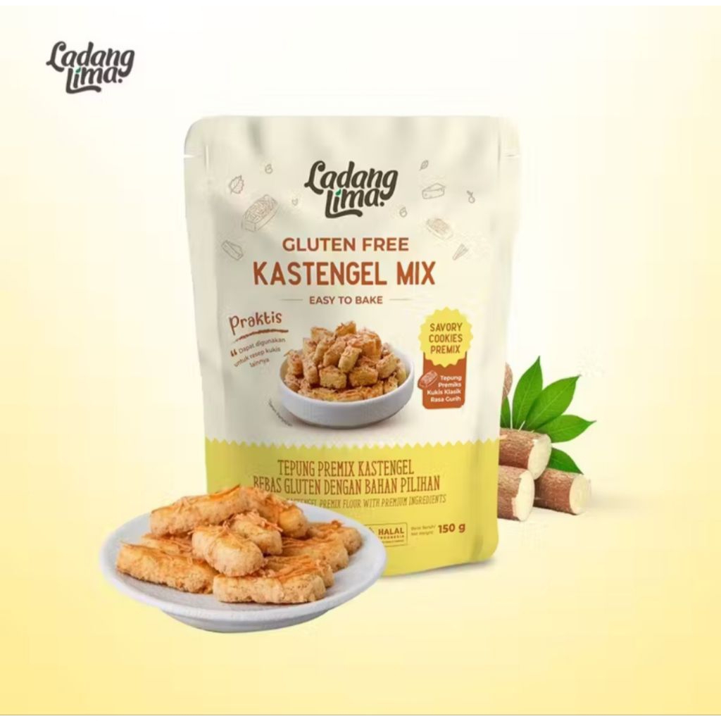 Tepung Premix Kastengel Praktis, Healthy, Easy & Gluten Free