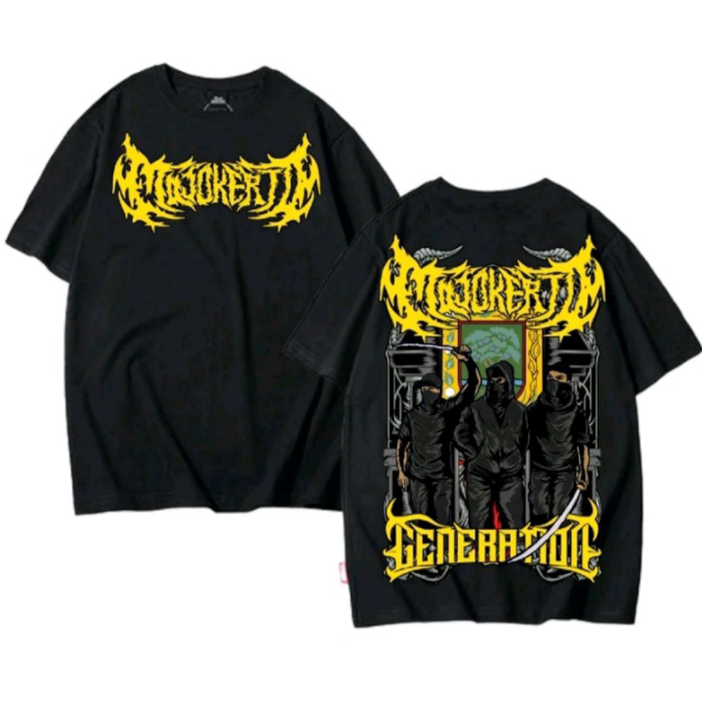 Kaos sablon mojokerto generation t-shirt distro unisex