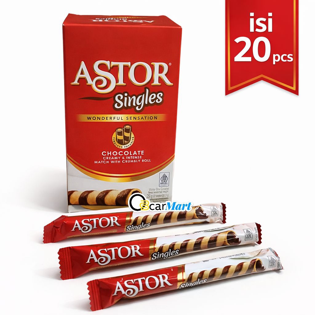 ASTOR SINGLES EXTRA 1 Dus isi 20 Wafer Roll