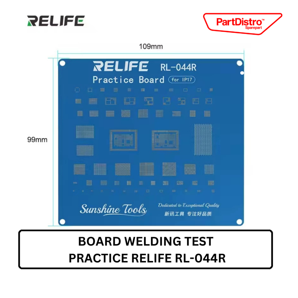 BOARD WELDING TEST PRACTICE RELIFE RL-044R