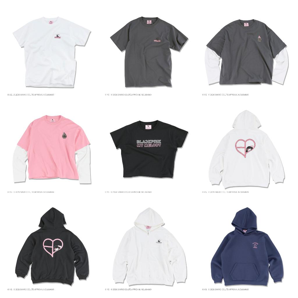 MyMelody X BLACKPINK WORLD TOUR DEADLINE IN JAPAN MD