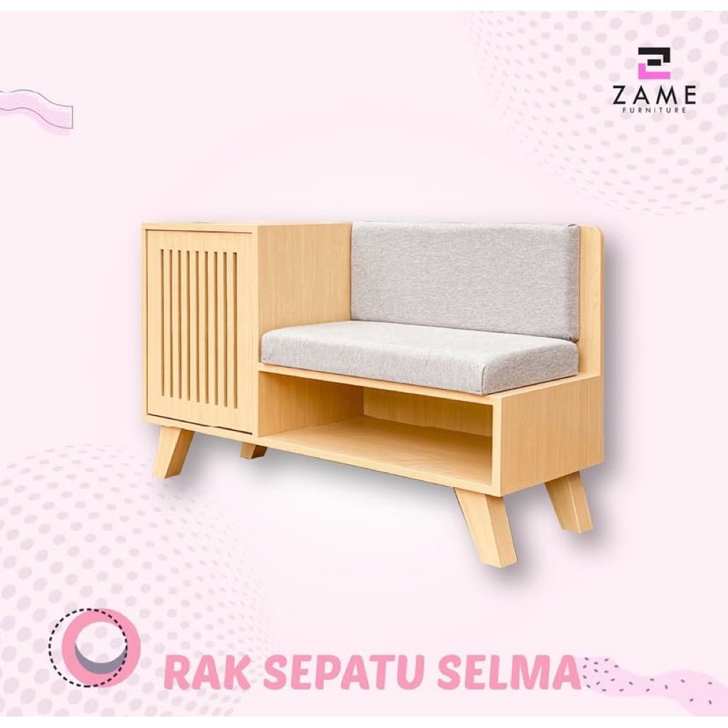 ZAME FURNITURE - RAK SEPATU SELMA
