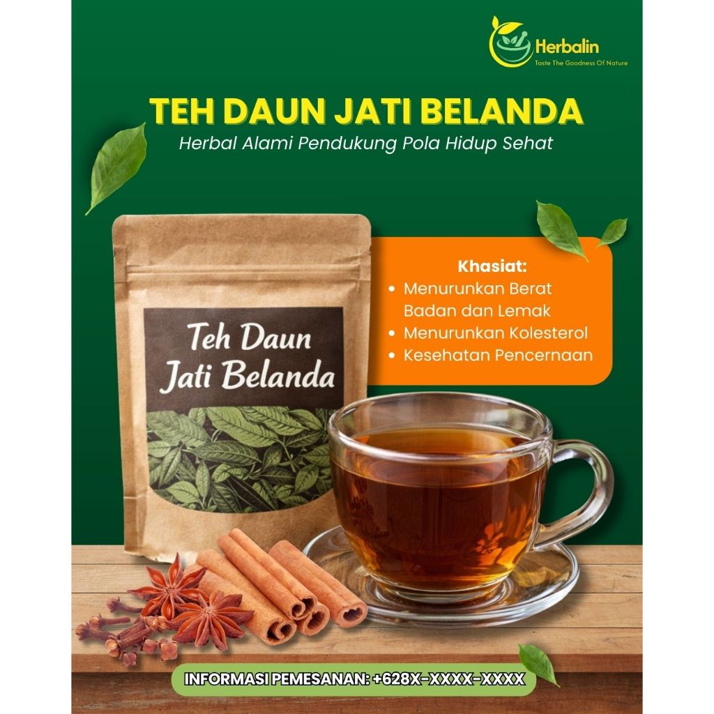 Teh Daun Jati Belanda