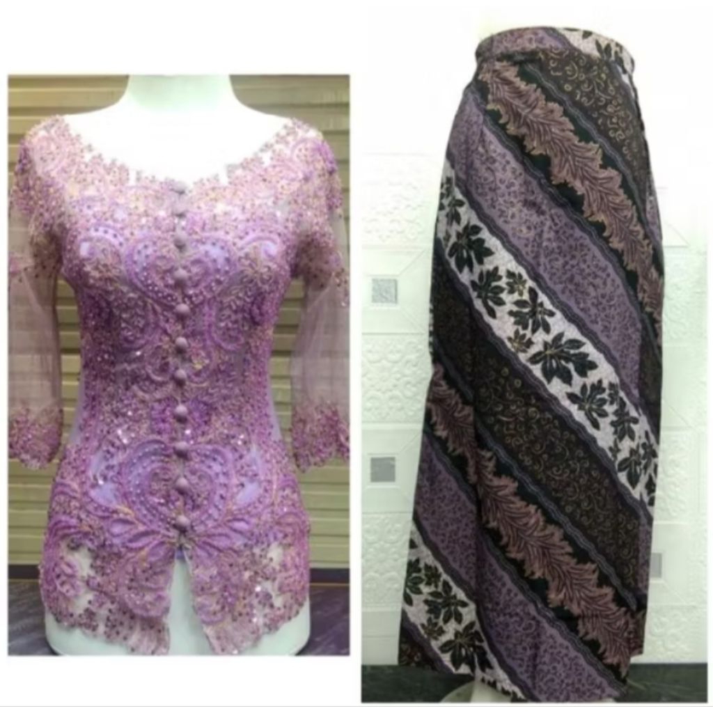 SET KEBAYA PAYET 7/8+ROK SPAN //KEBAYA PAYET MODERN//KEBAYA PAYET WISUDA