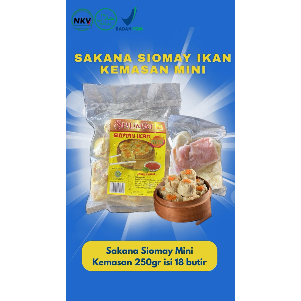 SAKANA | Siomay Ikan Instan Frozen