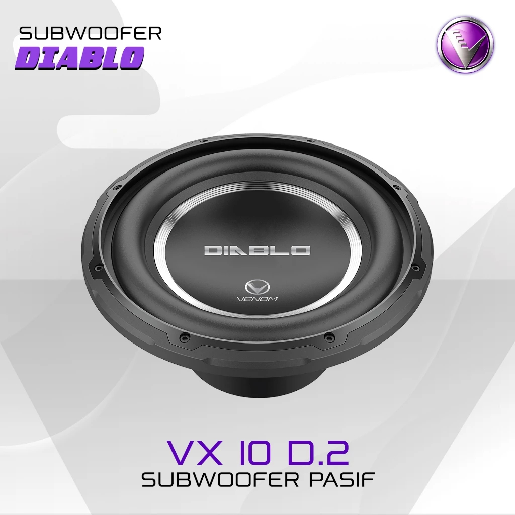 Subwoofer Venom Diablo VX10D.2 Subwoofer venom Diablo VX 10 DW