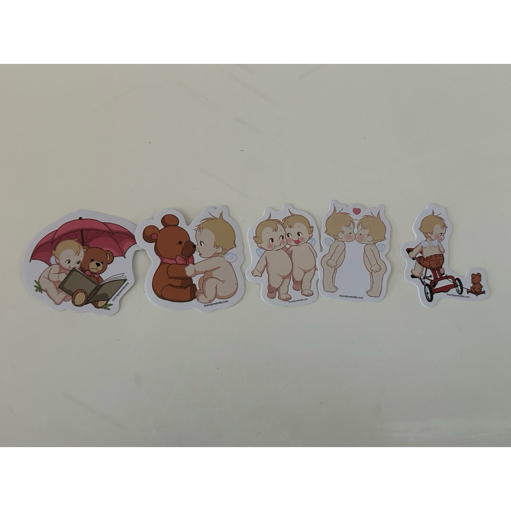brandy melville sticker set 5