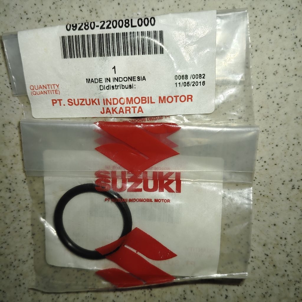 09280-22008L000 oring tutup lubang magnet Suzuki Smash / Shogun /Satria FU 150 1bh ori sgp