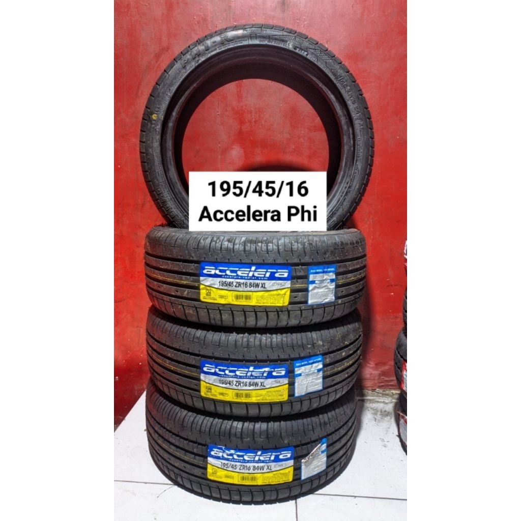 jual ban accelera phi 195/45 r16