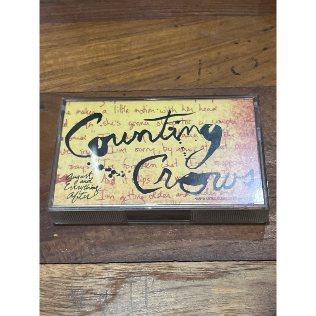 Kaset pita Counting Crows - August & Everthing After