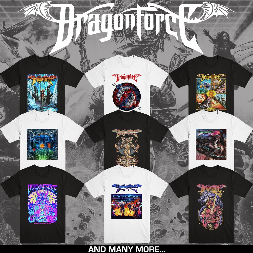 DRAGONFORCE | T-SHIRT BAND | POWER METAL | MERCHANDISE