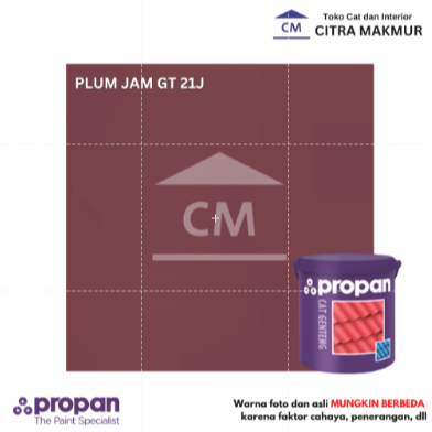 Propan CAT GENTENG 20 Kg - Plum Jam 21J