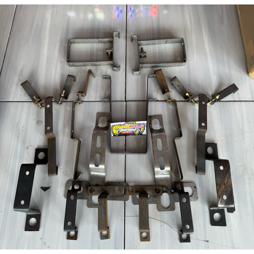 Dudukan Pangkon / Bracket Wheeldop Truck Ring 16 Cocok buat canter giga dll lubang baut 6 bracket wh