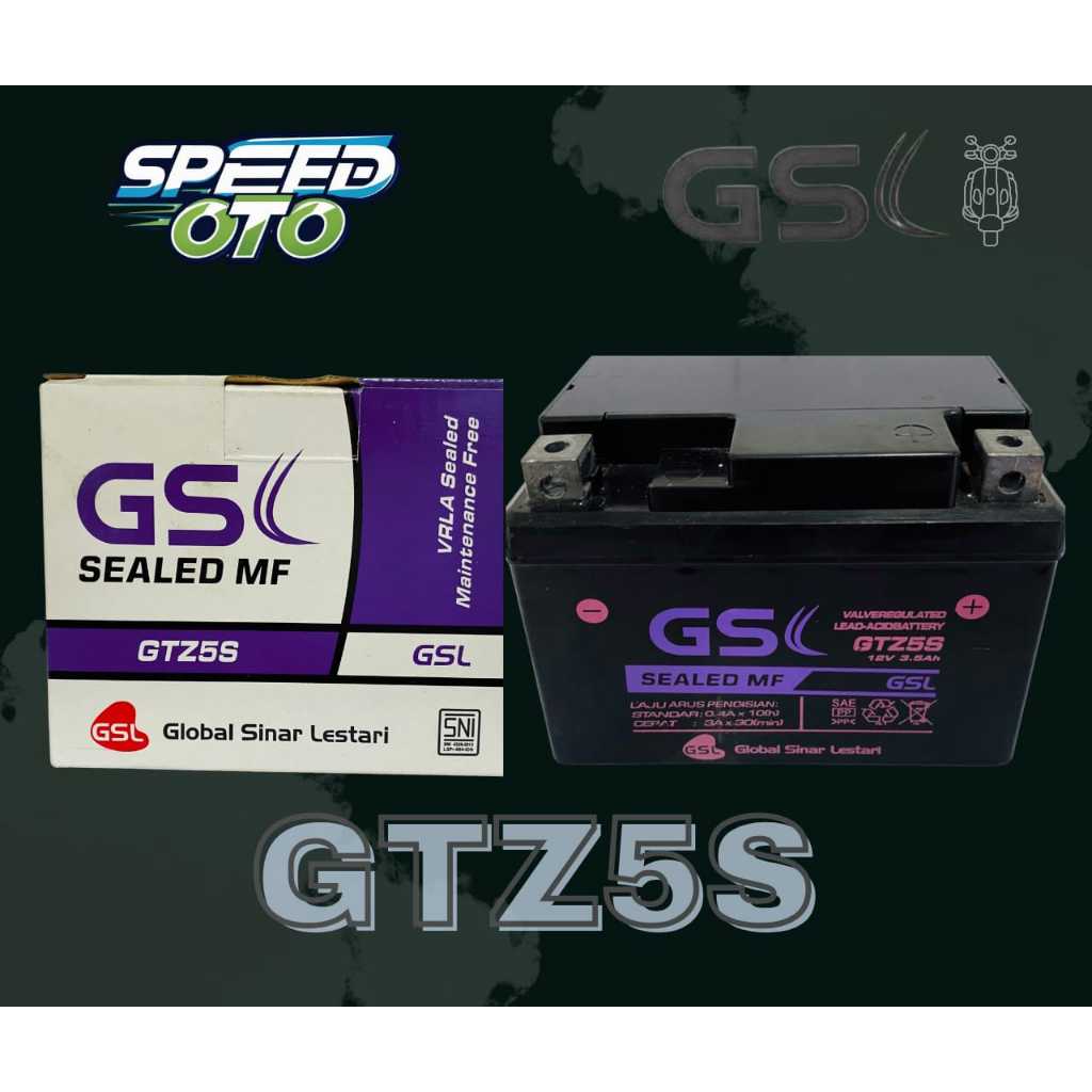 Aki Motor Jupiter MX King, Jupiter Z1 Aki Kering GSL GTZ5S Original