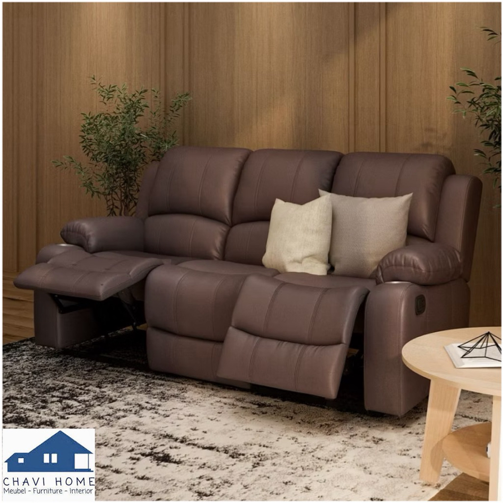 CHAVIHOME Sofa recliner 3 / 2/ 1 dudukan
